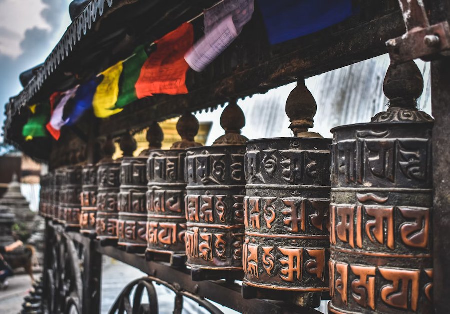 Prayer Wheels, Nepal