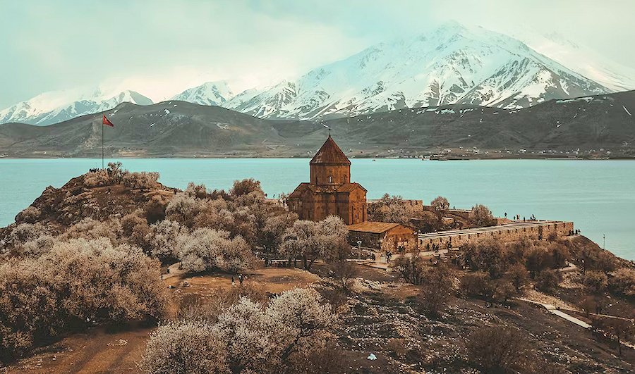 Armenian church of Akdamar island