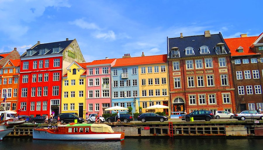 Nyhavn Harbour, Copenhagen