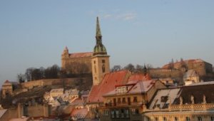 St. Martin's Cathedral and Bratislava Castle