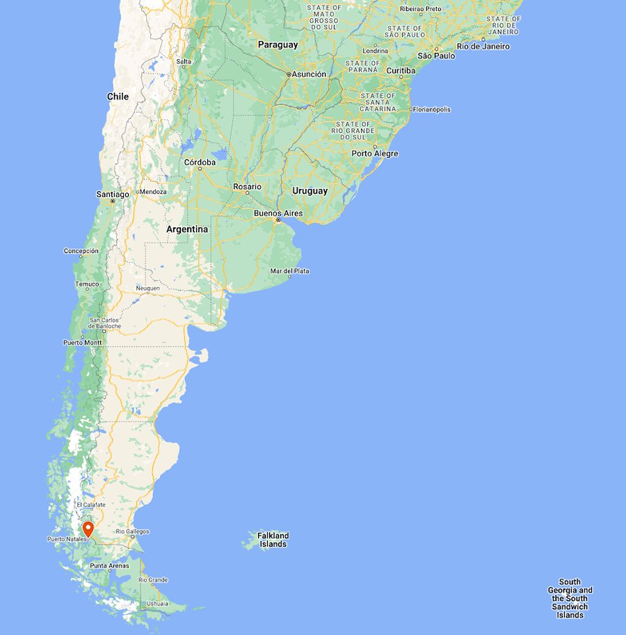 Map of Argentina