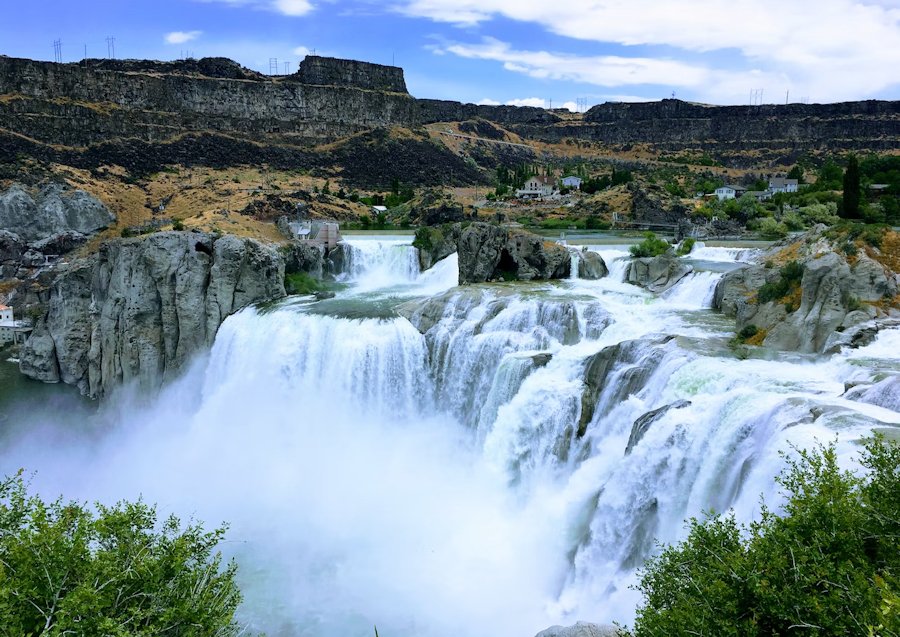 Shoshone Falls in Twin Falls Idaho