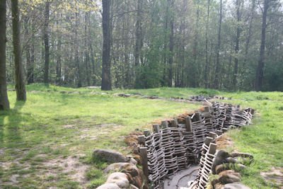 World War One Trenches - Bayernwald