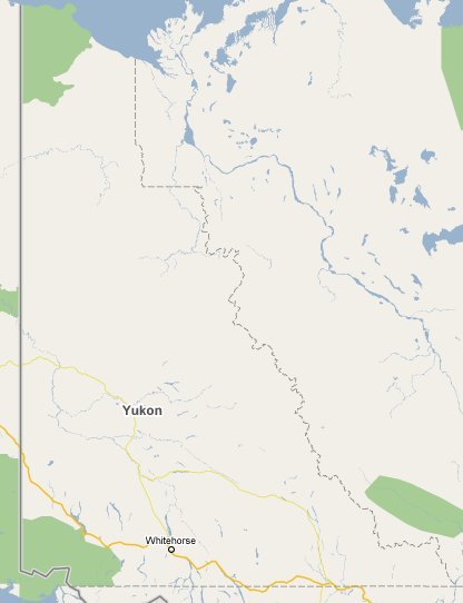 Map of Yukon