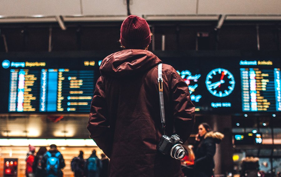 At The Airport